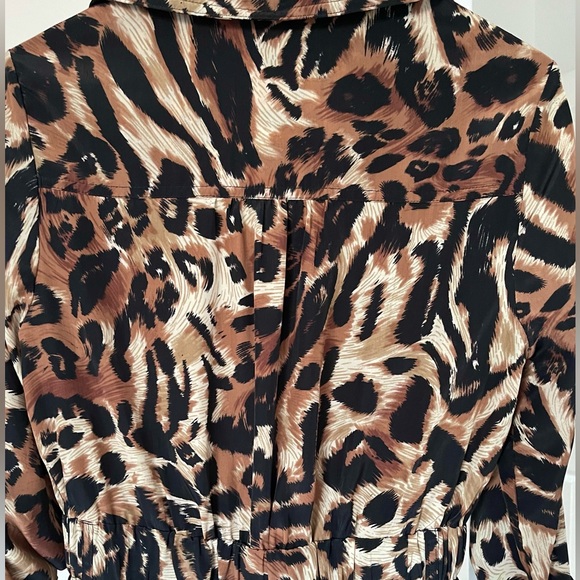 LOVE21 CHEETAH/LEOPARD PRINT DRESS - Picture 8 of 9